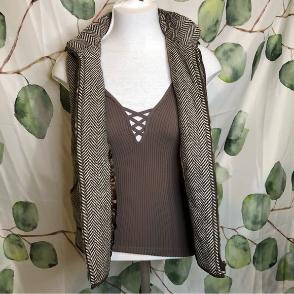 Free People Intimately Tank Brown Ribbed - Picture 8 of 12